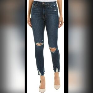 Joe's Jeans Skinny High Rise Ankle sz 26 - distressed details and raw hem